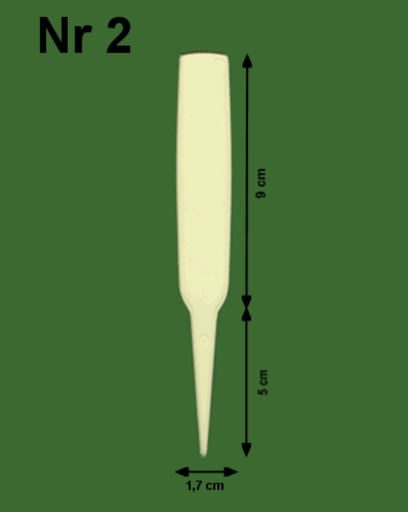 Etikett nr 2, Pakend 100 tk.