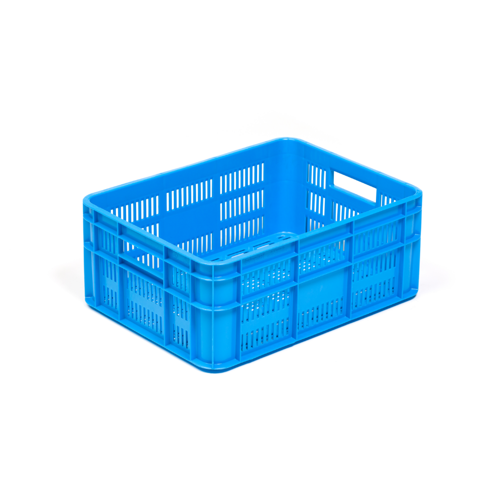 Kaste plastmasas 40x30x16cm, zila